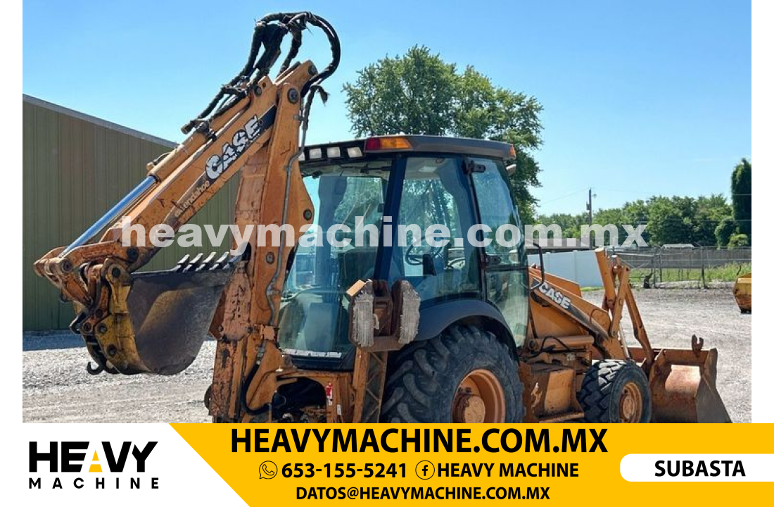 Maquinaria Pesada Retroexcavadora 2005 Case 580 Super M Series 2