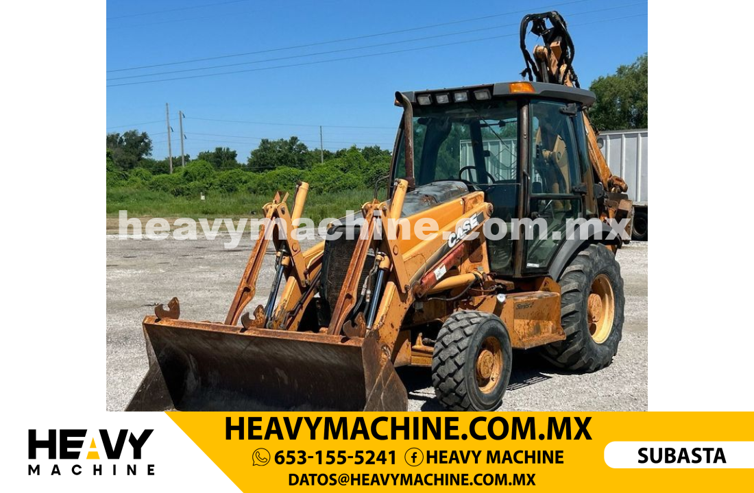 Maquinaria Pesada Retroexcavadora 2005 Case 580 Super M Series 2