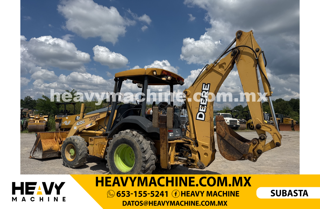 Maquinaria Pesada Retroexcavadora 2005 JOHN DEERE 410G