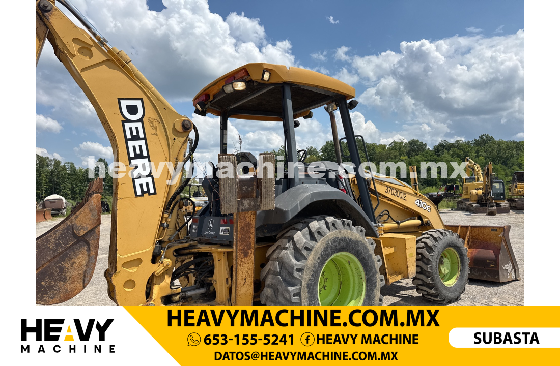 Maquinaria Pesada Retroexcavadora 2005 JOHN DEERE 410G