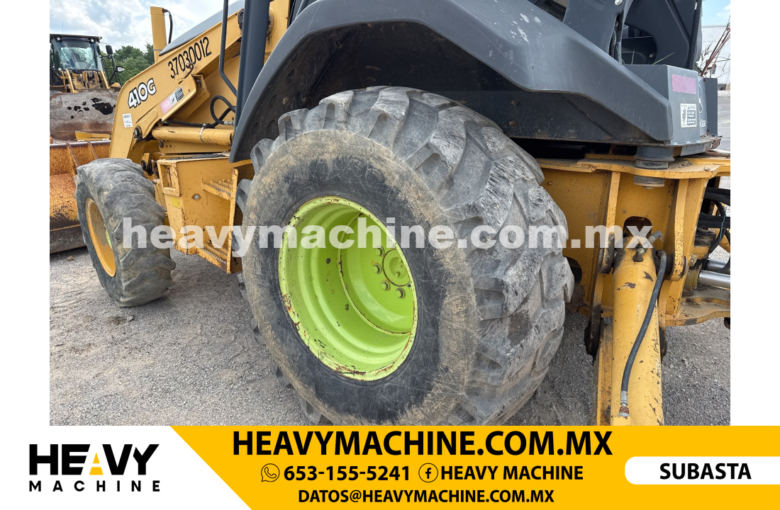 Maquinaria Pesada Retroexcavadora 2005 JOHN DEERE 410G