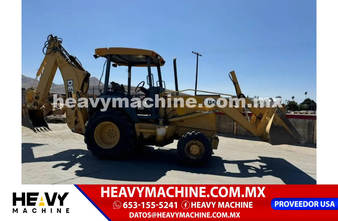 Maquinaria Pesada Retroexcavadora 2005 John Deere 310G