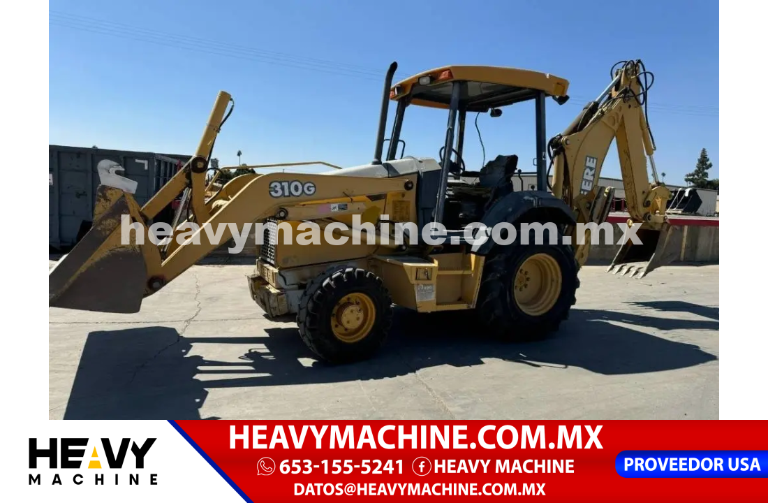 Maquinaria Pesada Retroexcavadora 2005 John Deere 310G