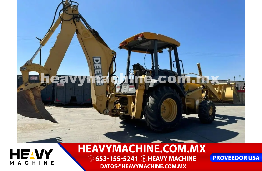 Maquinaria Pesada Retroexcavadora 2005 John Deere 310G