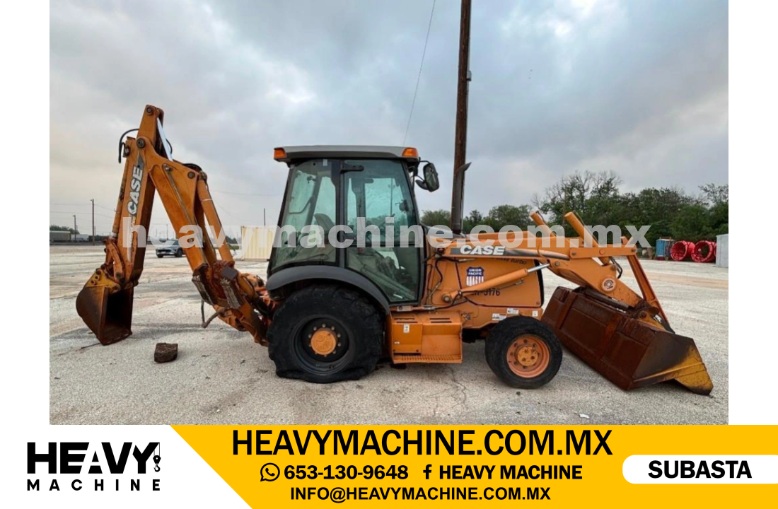 Maquinaria Pesada Retroexcavadora 2006 CASE 580MII