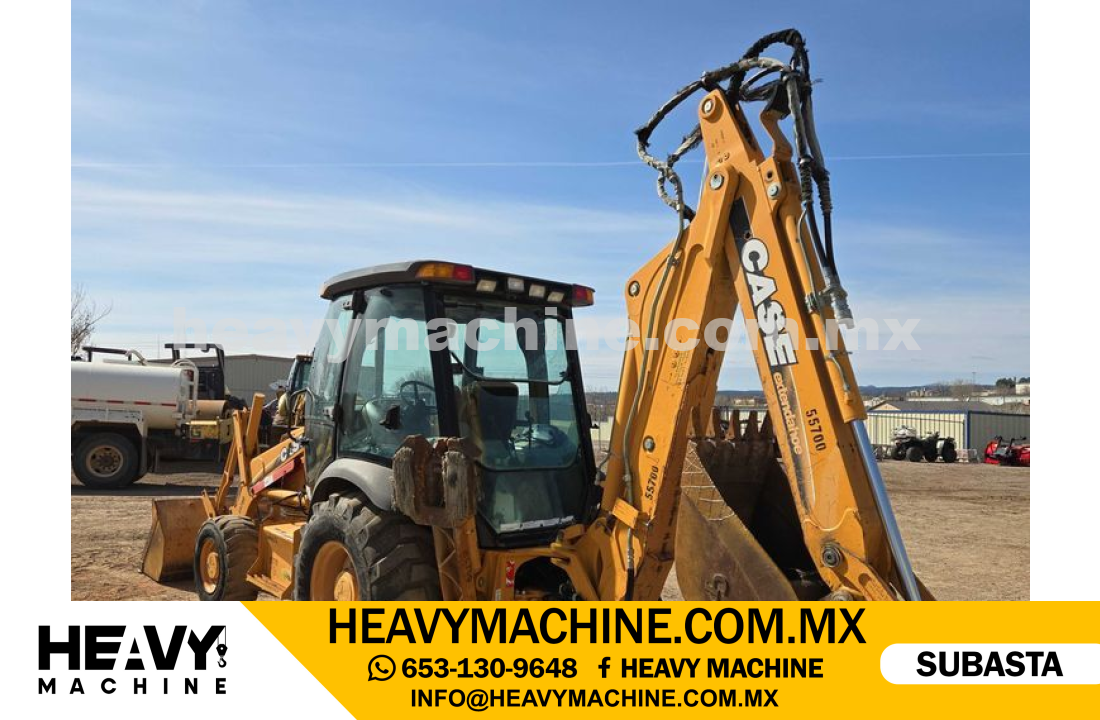 Maquinaria Pesada Retroexcavadora 2006 CASE 580M Series 2