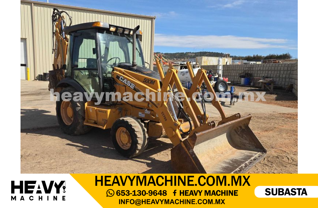 Maquinaria Pesada Retroexcavadora 2006 CASE 580M Series 2