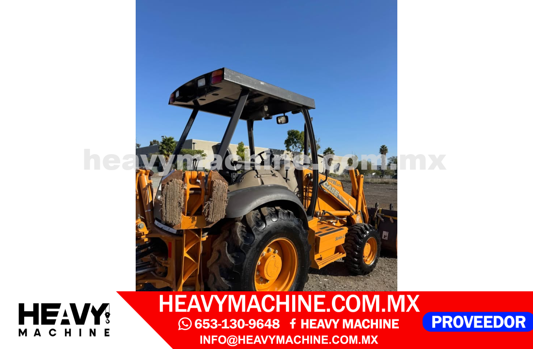 Maquinaria Pesada Retroexcavadora 2006 CASE 580M TURBO