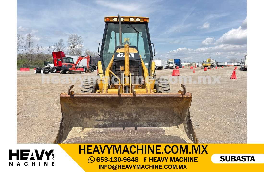 Maquinaria Pesada Retroexcavadora 2006 CAT 416D