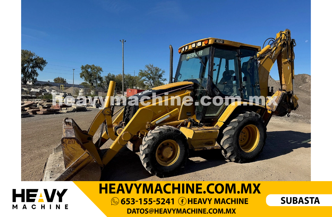 Maquinaria Pesada Retroexcavadora 2006 CAT 420D