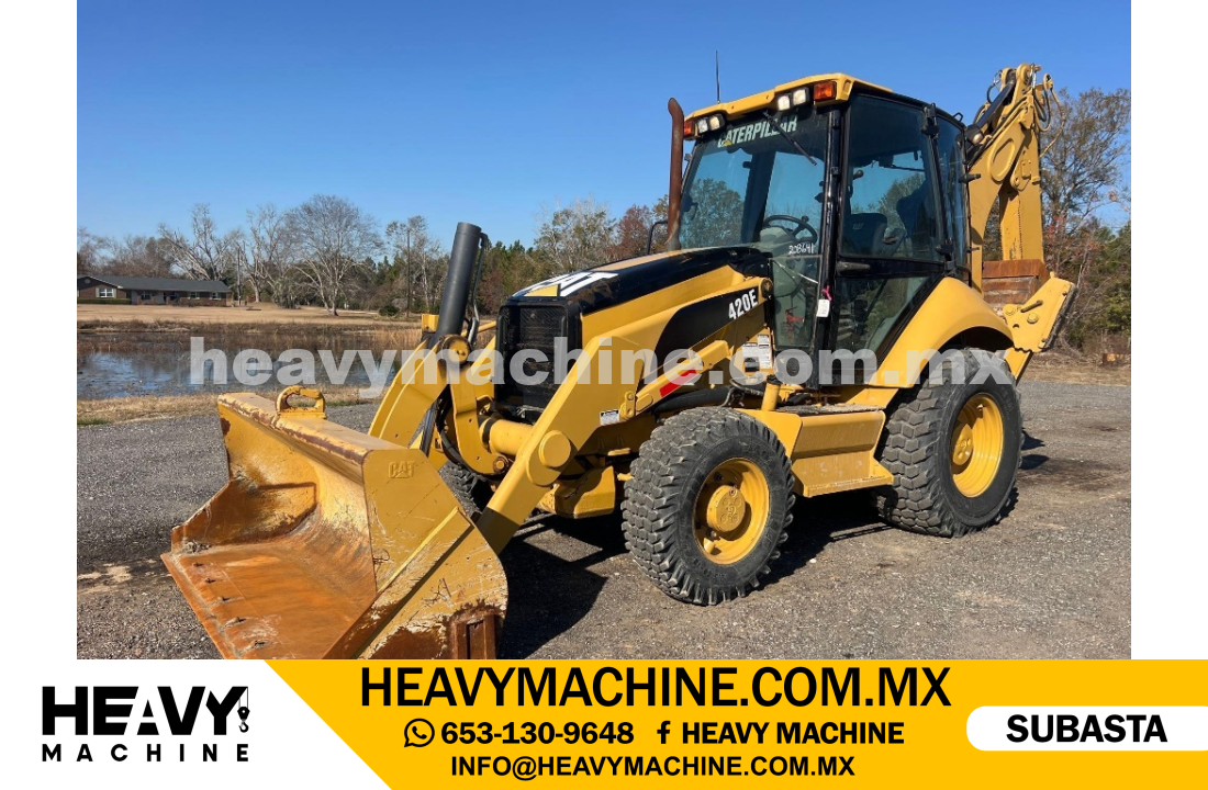 Maquinaria Pesada Retroexcavadora 2006 CAT 420E
