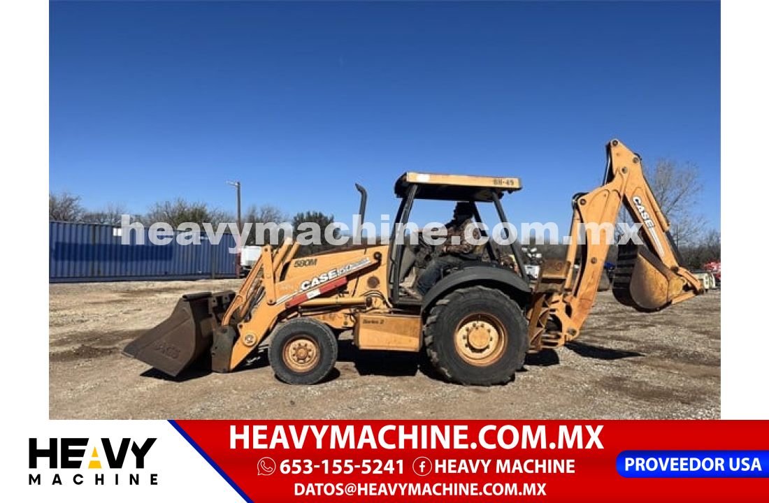 Maquinaria Pesada Retroexcavadora 2006 Case 580M II