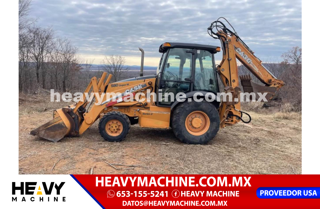 Maquinaria Pesada Retroexcavadora 2006 Case 580 Super M Series 2