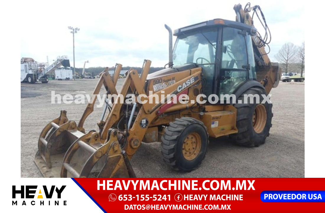 Maquinaria Pesada Retroexcavadora 2006 Case 590SM II