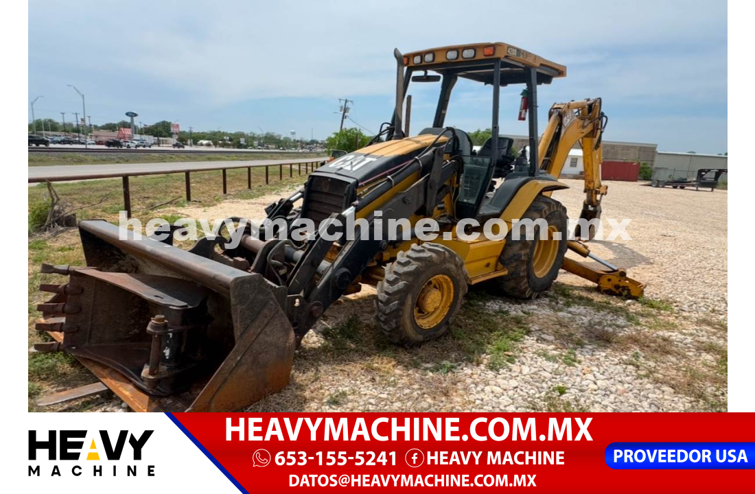 Maquinaria Pesada Retroexcavadora 2006 Caterpillar 420D