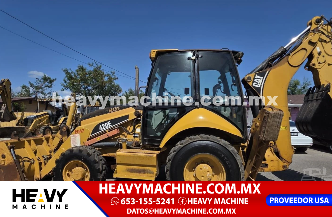 Maquinaria Pesada Retroexcavadora 2006 Caterpillar 420E