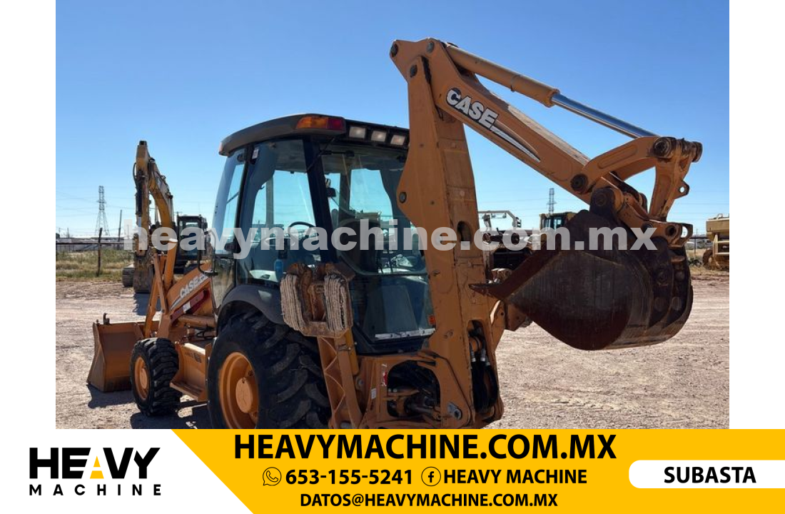 Maquinaria Pesada Retroexcavadora 2007 CASE 580SM