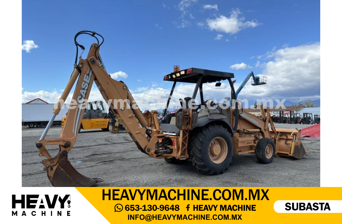 Maquinaria Pesada Retroexcavadora 2007 CASE 580SM