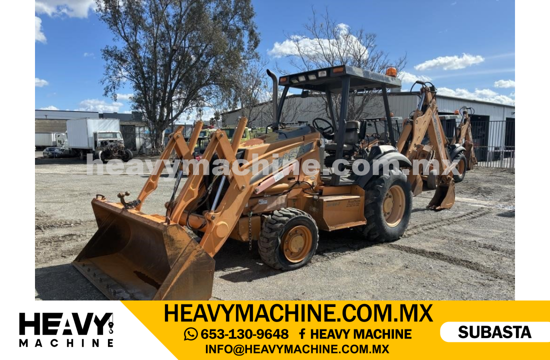 Maquinaria Pesada Retroexcavadora 2007 CASE 580SM