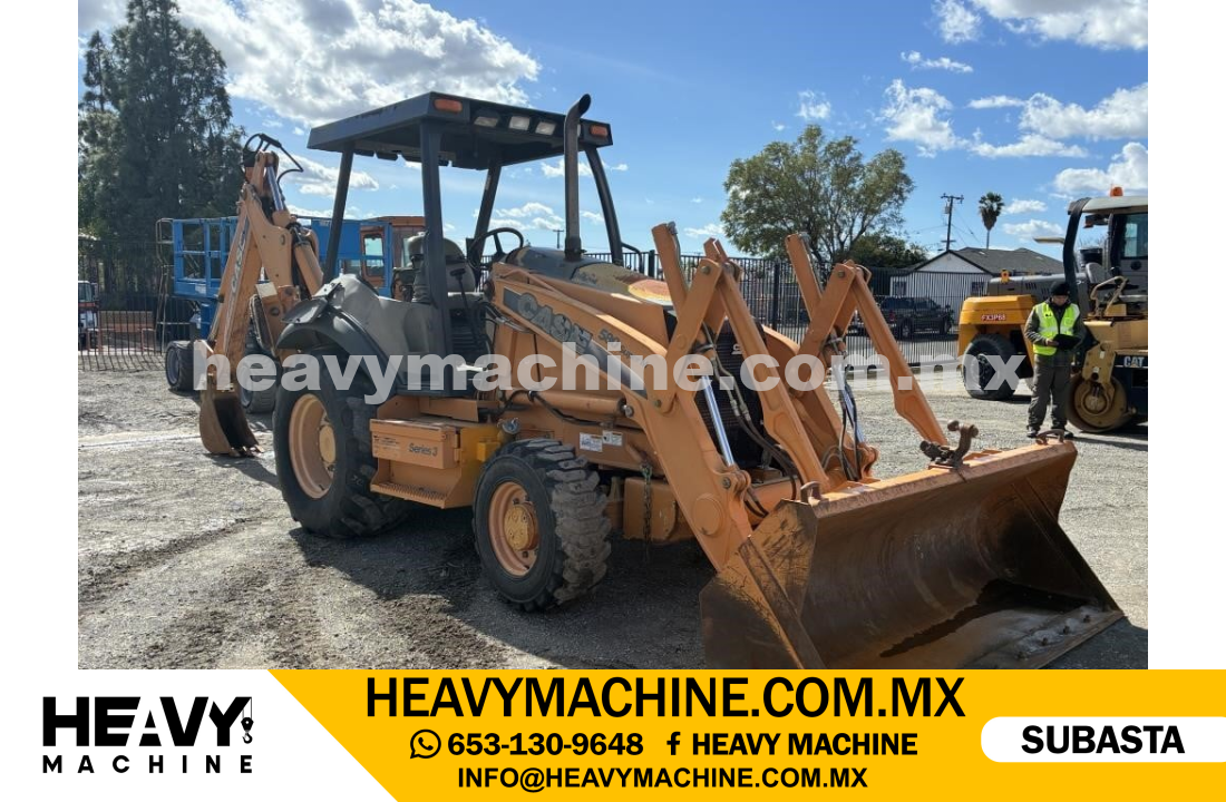 Maquinaria Pesada Retroexcavadora 2007 CASE 580SM