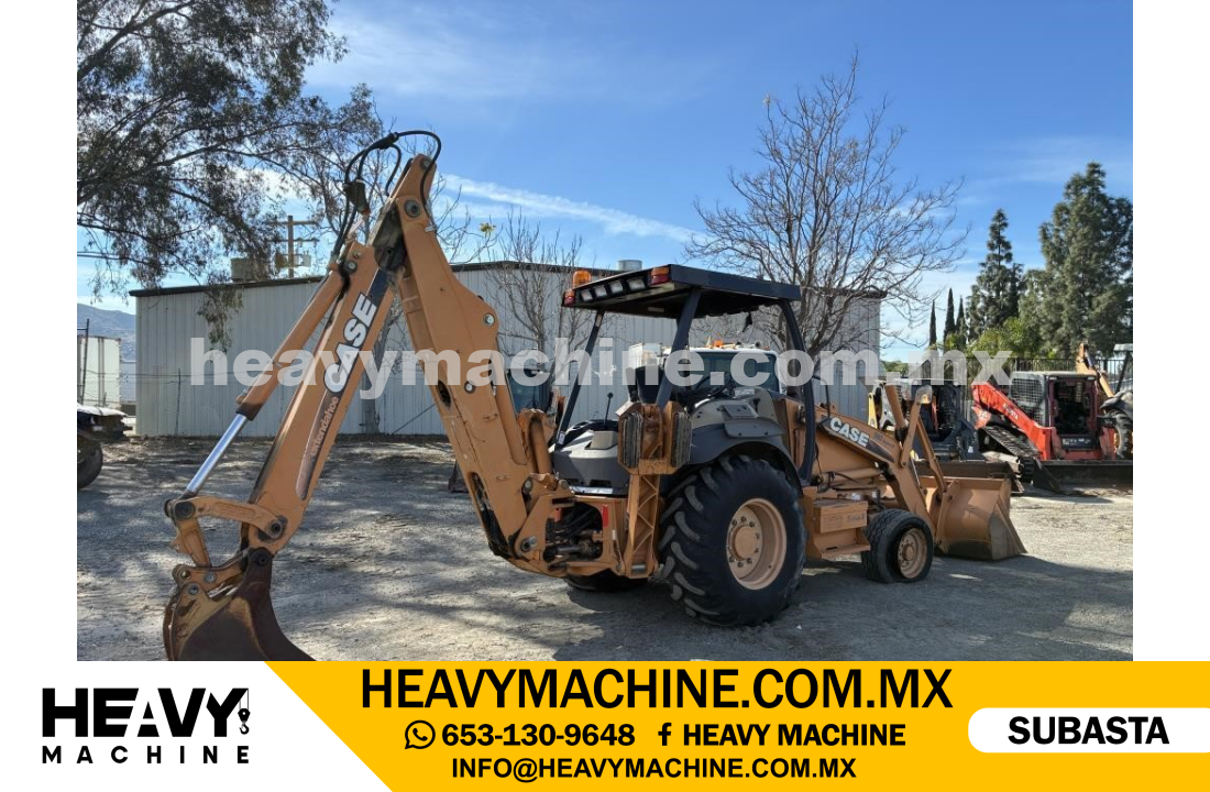 Maquinaria Pesada Retroexcavadora 2007 CASE 580SM