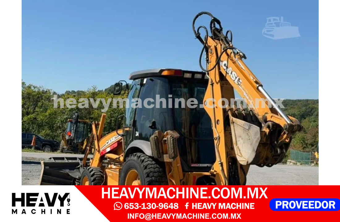 Maquinaria Pesada Retroexcavadora 2007 CASE 580SM II