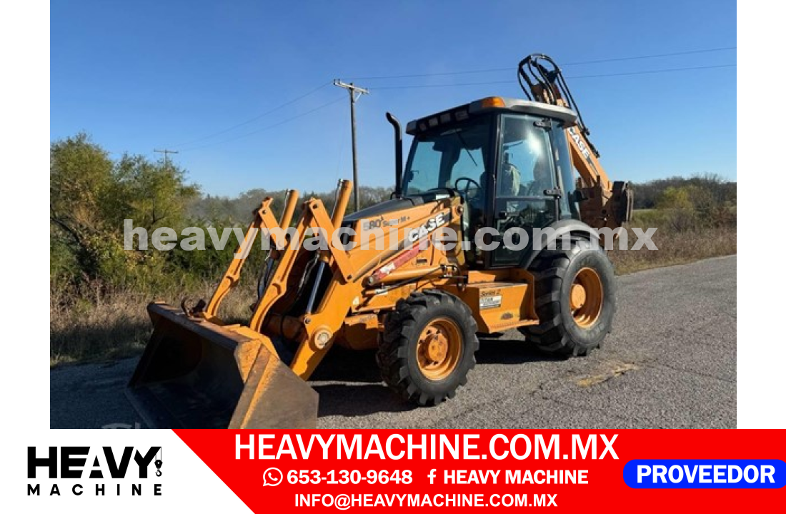 Maquinaria Pesada Retroexcavadora 2007 CASE 580SM PLUS II