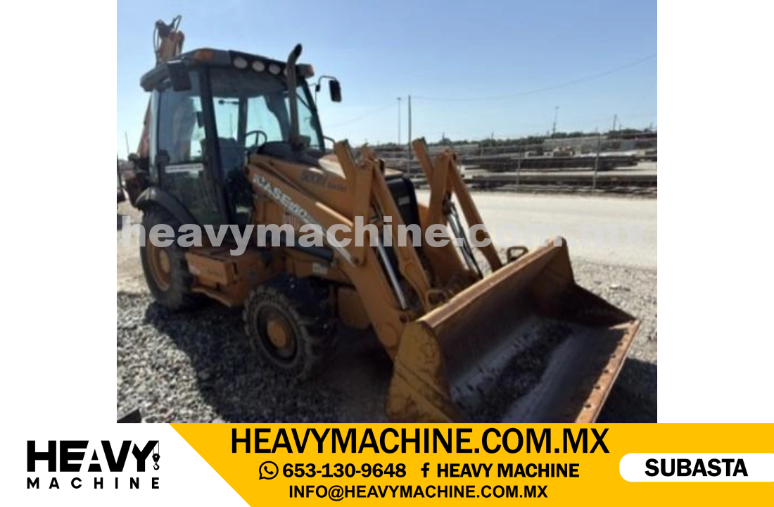 Maquinaria Pesada Retroexcavadora 2007 CASE 580 MII TURBO