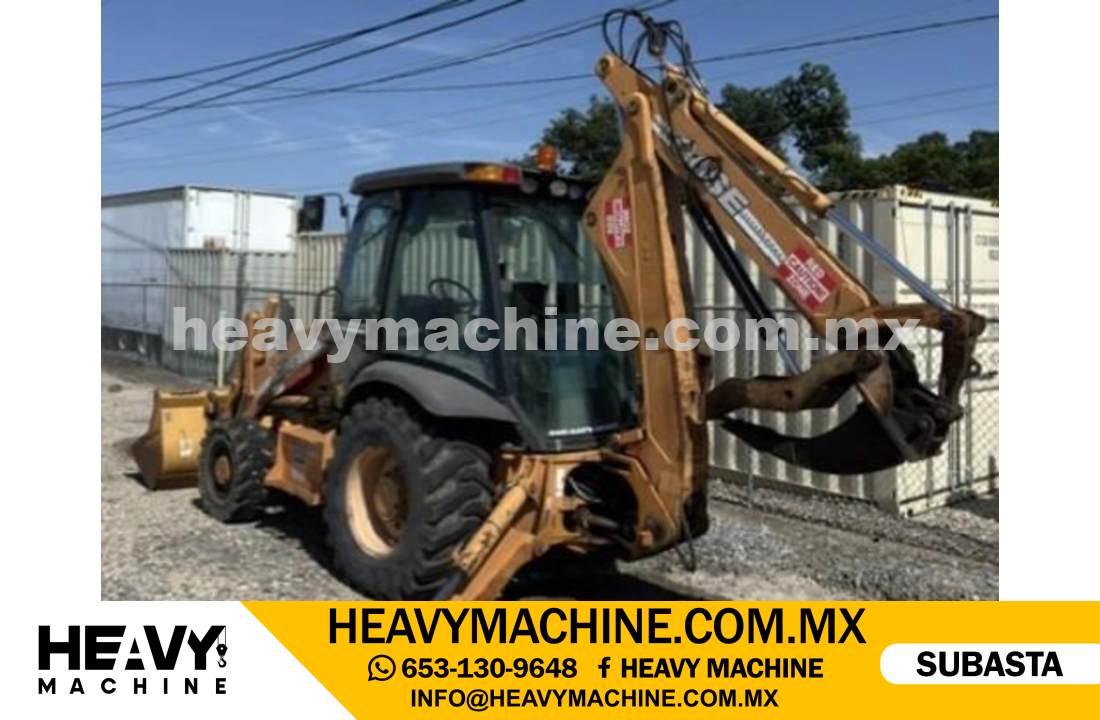 Maquinaria Pesada Retroexcavadora 2007 CASE 580 MII TURBO