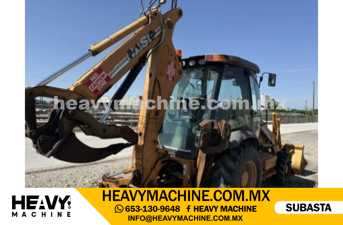 Maquinaria Pesada Retroexcavadora 2007 CASE 580 MII TURBO