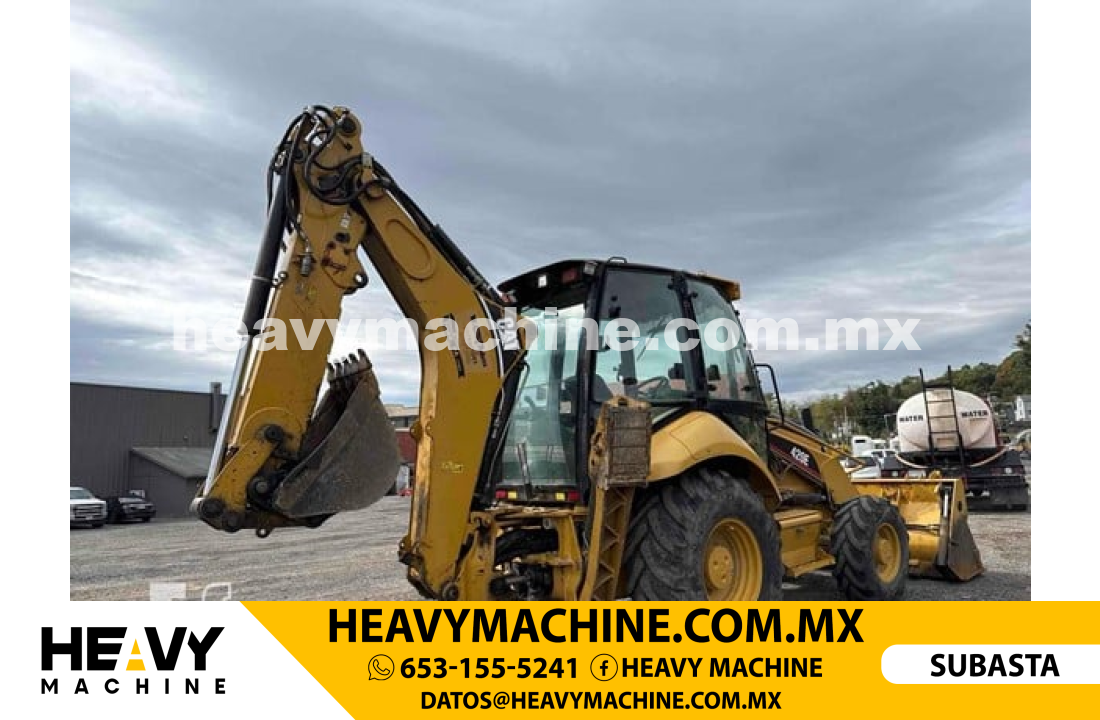 Maquinaria Pesada Retroexcavadora 2007 CAT 420E