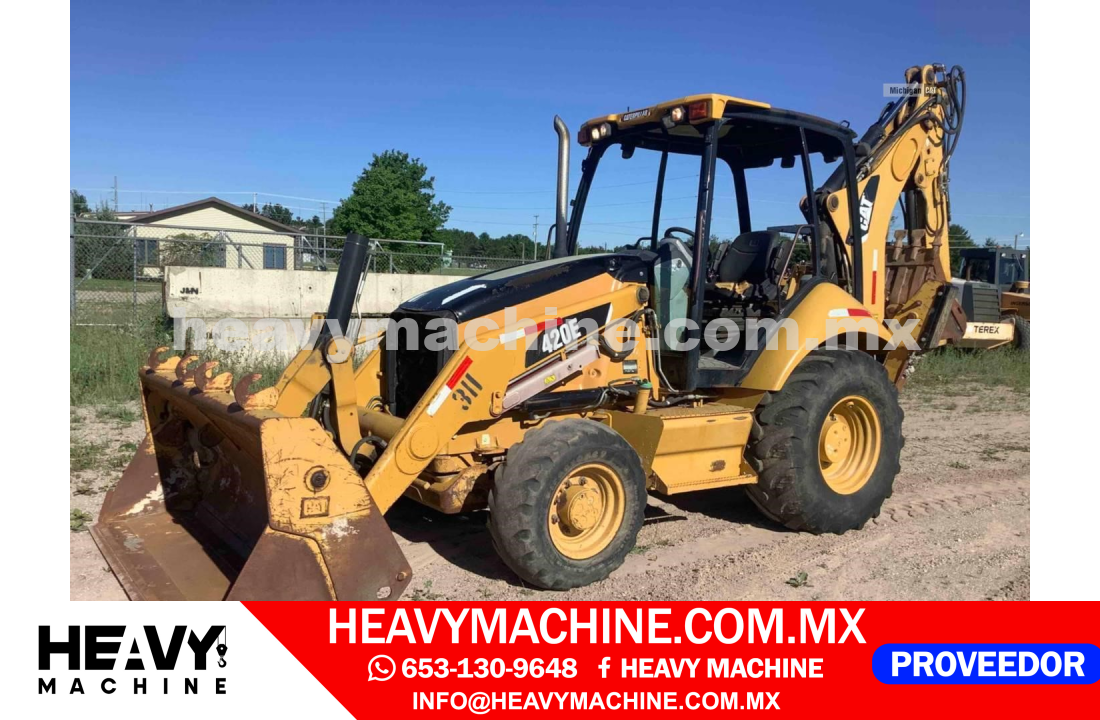 Maquinaria Pesada Retroexcavadora 2007 CAT 420E