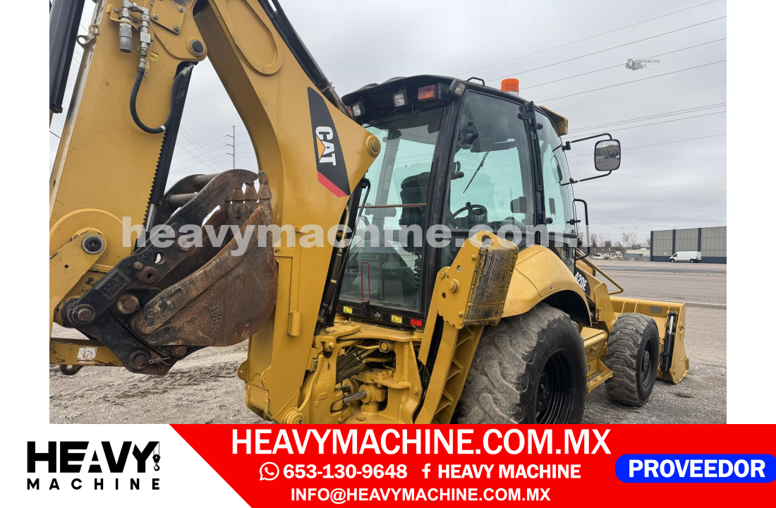 Maquinaria Pesada Retroexcavadora 2007 CAT 420E
