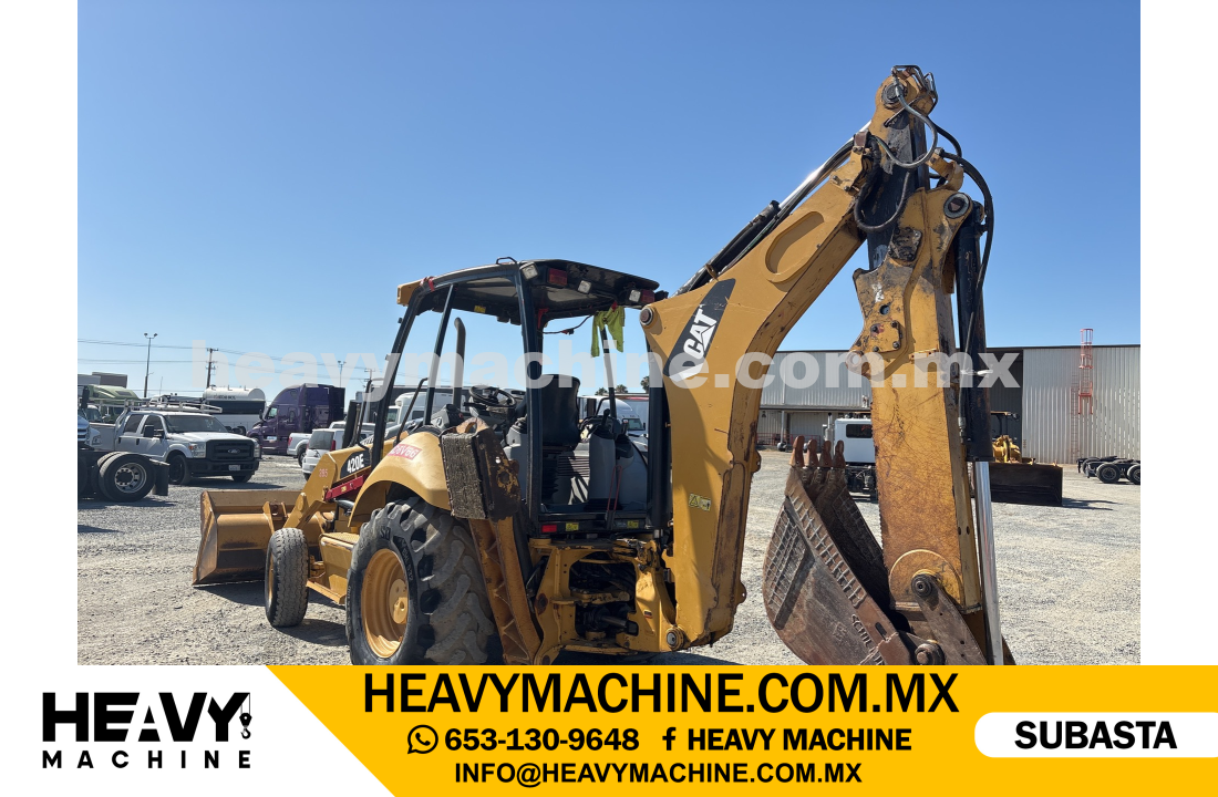 Maquinaria Pesada Retroexcavadora 2007 CAT 420E