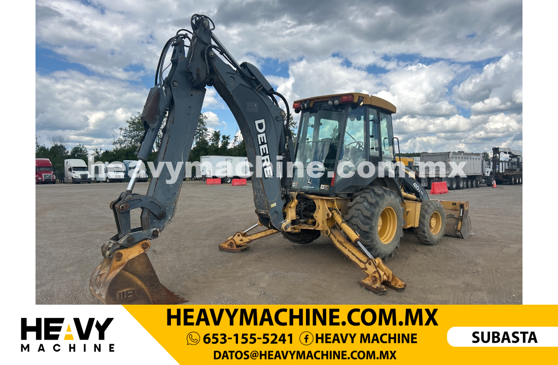 Maquinaria Pesada Retroexcavadora 2007 JOHN DEERE 410J