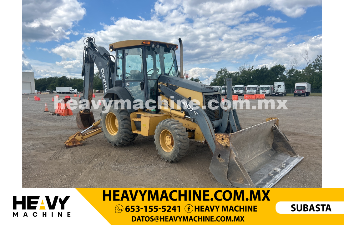 Maquinaria Pesada Retroexcavadora 2007 JOHN DEERE 410J