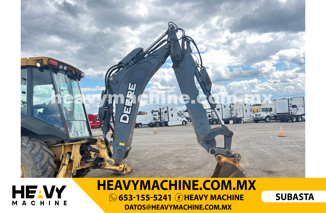 Maquinaria Pesada Retroexcavadora 2007 JOHN DEERE 410J
