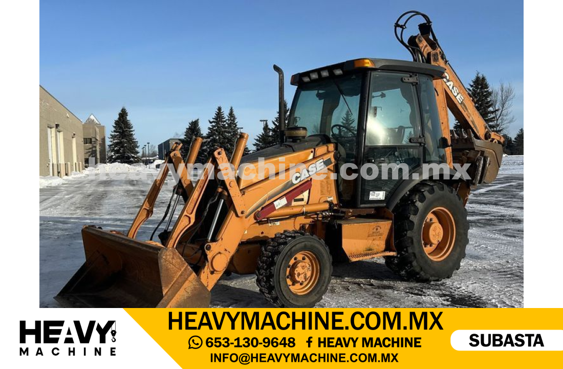 Maquinaria Pesada Retroexcavadora 2008 CASE 580SM
