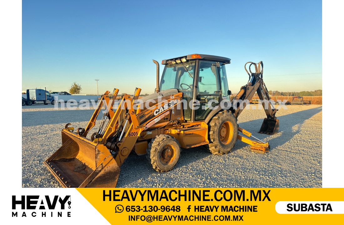 Maquinaria Pesada Retroexcavadora 2008 CASE 580SM