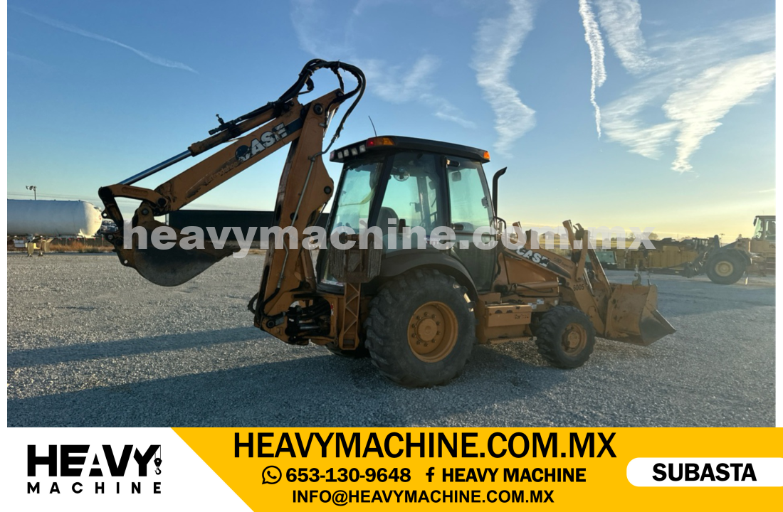 Maquinaria Pesada Retroexcavadora 2008 CASE 580SM