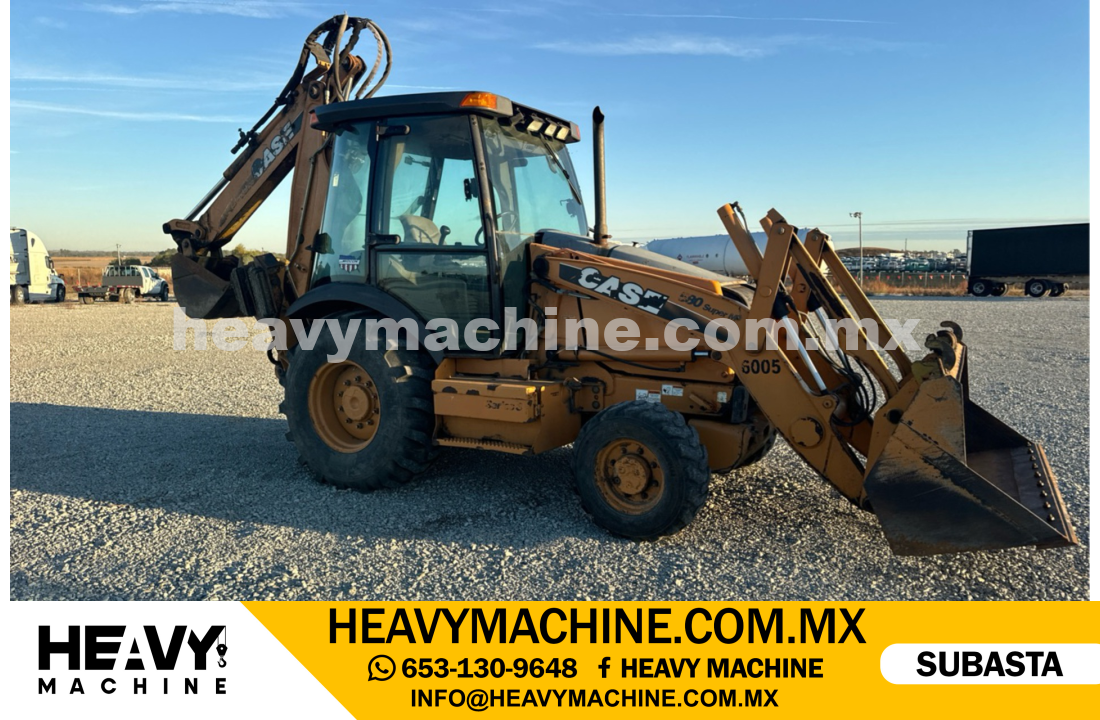 Maquinaria Pesada Retroexcavadora 2008 CASE 580SM