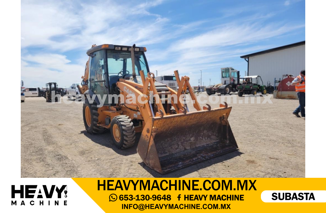 Maquinaria Pesada Retroexcavadora 2008 CASE 580 SM