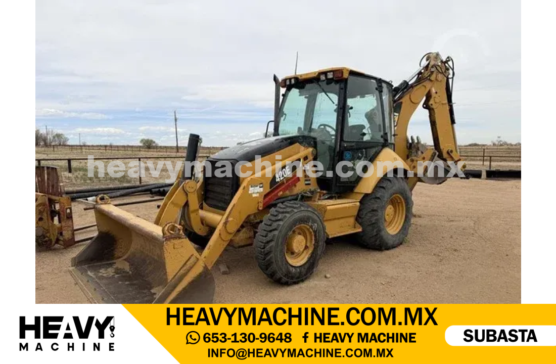 Maquinaria Pesada Retroexcavadora 2008 CAT 420E