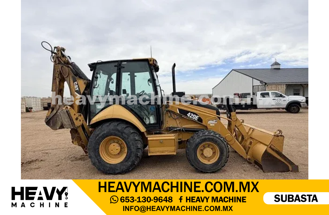 Maquinaria Pesada Retroexcavadora 2008 CAT 420E