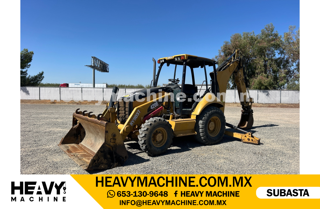 Maquinaria Pesada Retroexcavadora 2008 CAT 420E