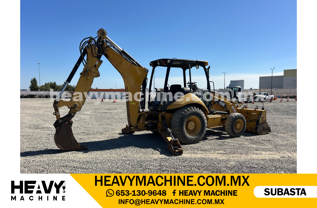 Maquinaria Pesada Retroexcavadora 2008 CAT 420E
