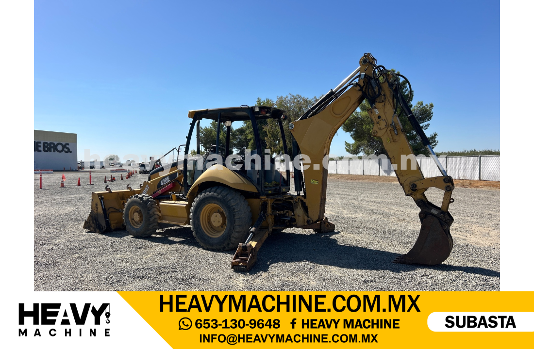 Maquinaria Pesada Retroexcavadora 2008 CAT 420E