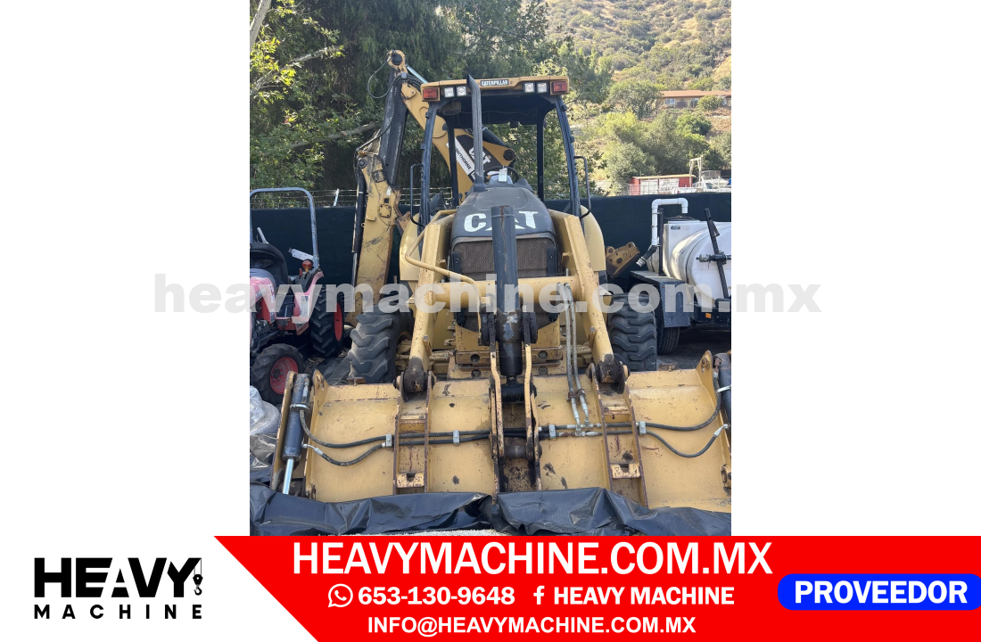Maquinaria Pesada Retroexcavadora 2008 CAT 420E