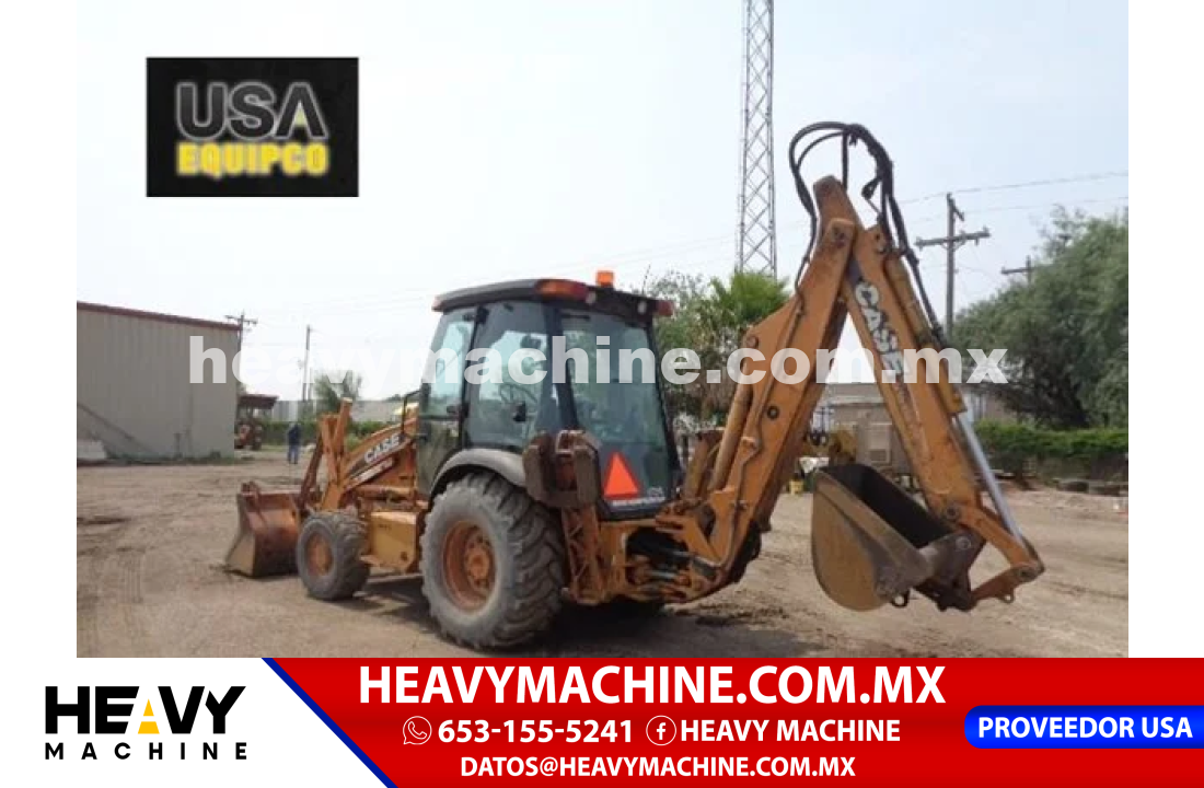 Maquinaria Pesada Retroexcavadora 2008 Case 580SM