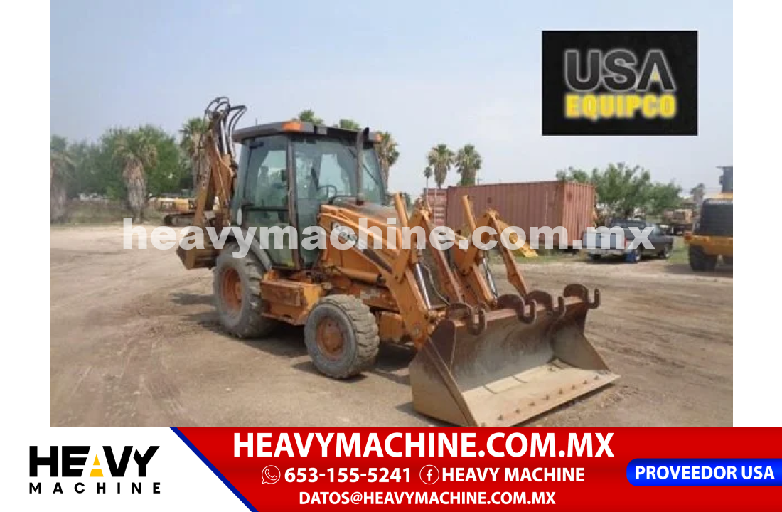 Maquinaria Pesada Retroexcavadora 2008 Case 580SM